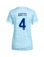 Ženske Nogometnih dresov Juventus Federico Gatti #4 Gostujoči 2025-26 Kratki rokavi Ženske Nogometnih dresov Juventus Federico Gatti #4 Gostujoči 2025-26 Kratki rokavi